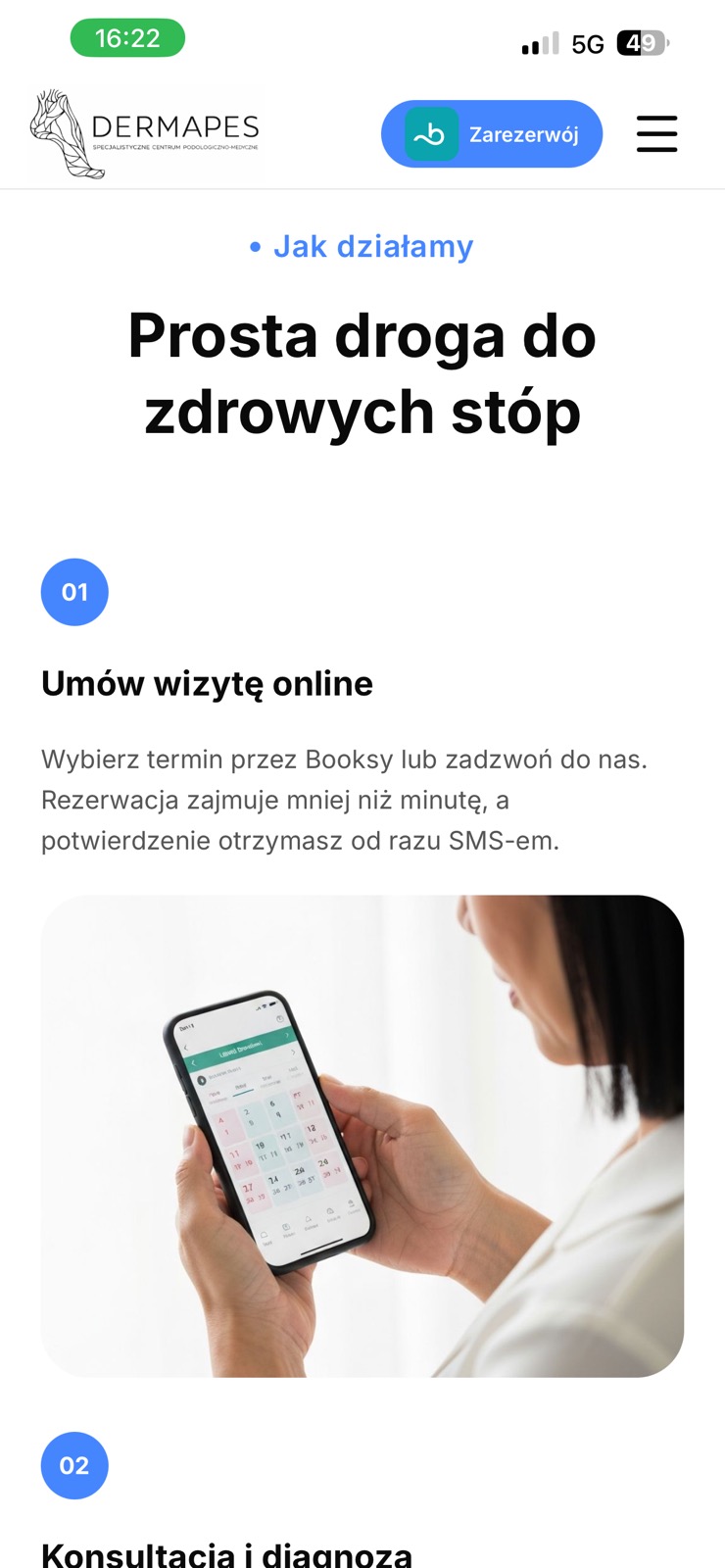 Gotowa strona internetowa